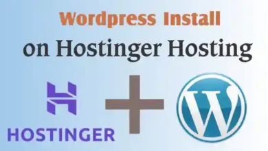 wordpress install on hostinger hosting tutorial in hindi